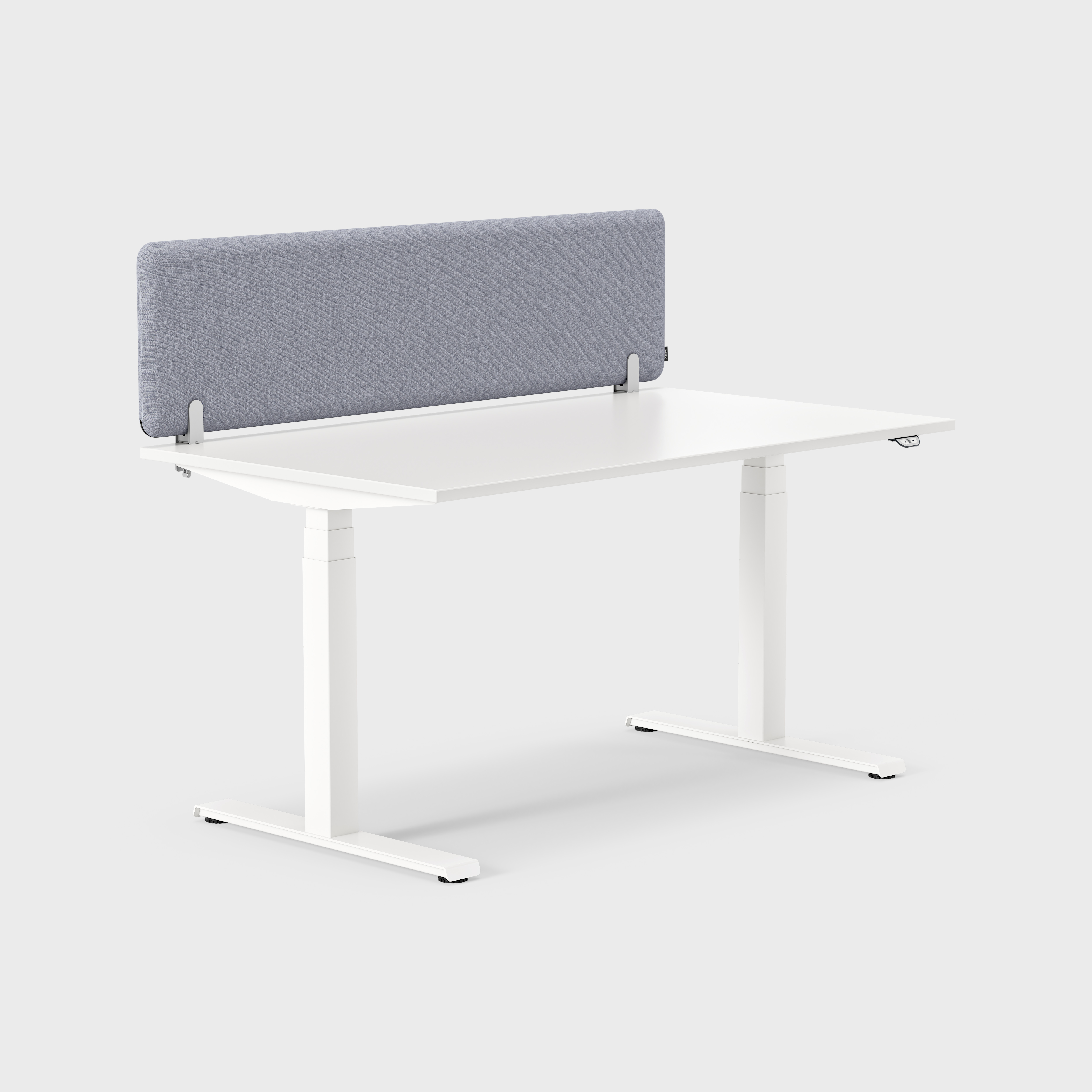 Bordskjerm Vibe Focus OnTop B1400xH361mm, Bordskjerm Vibe Focus OnTop B1400xH361mm Xpress 8490 grå